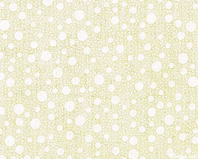 Quilting Illusions - Dew Drops - White on Ivory