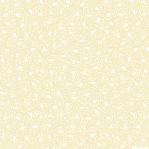 Quilting Illusions - Pretty Paisleys - Buttercreme Beige