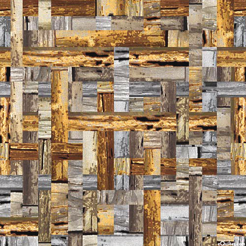 Lakeside Loons - Log Cross - Oak Brown - DIGITAL