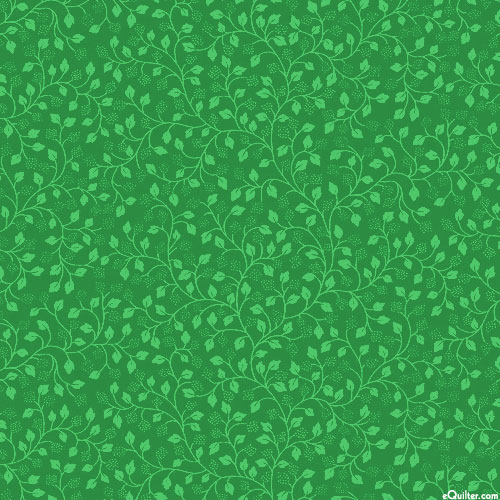 Color Illusions - Crawling Vines - Emerald Green