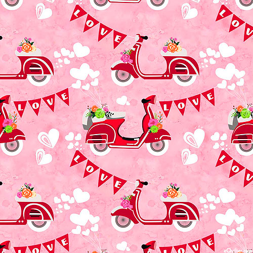 Sweet Valentine - Cupid's Vespa - Candy Pink - DIGITAL