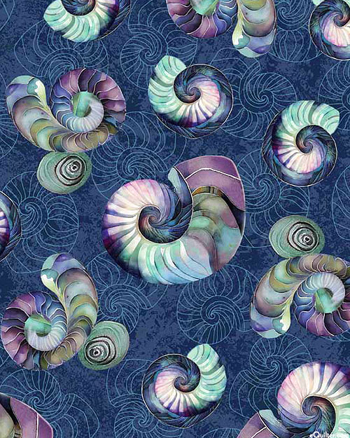 Seashell Soiree - Fossils - Sapphire - DIGITAL