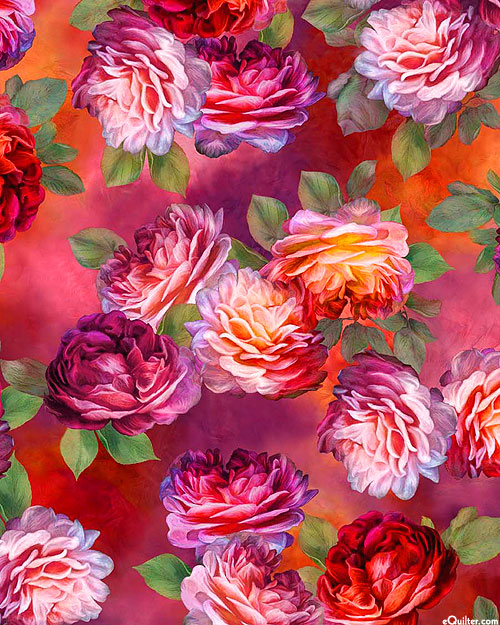 Rose Grace - Floral Bouquets - Magenta - DIGITAL