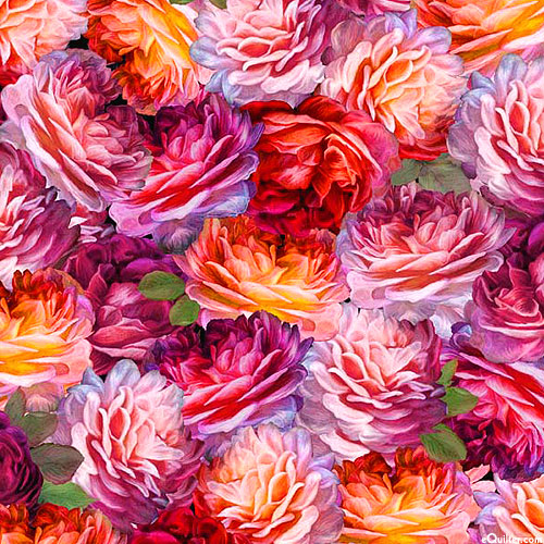 Rose Grace - Floral Forest - Rosie Pink - DIGITAL