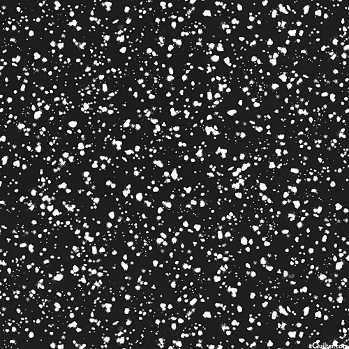 Speckles - Art Confetti - Black - 108" QUILT BACKING