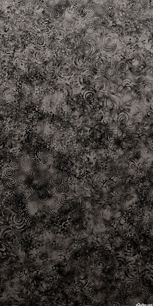 Effervescence - Fresh Ombre - Charcoal Gray - DIGITAL