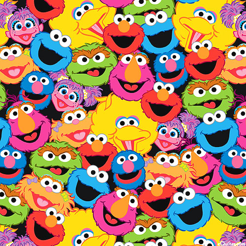 Sesame Street - Smiling Faces - Multi