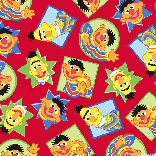 Sesame Street - Bert & Ernie - Scarlet
