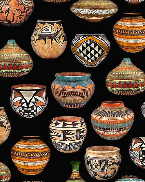 Sierra Sunset - Native Pottery - Onyx - DIGITAL