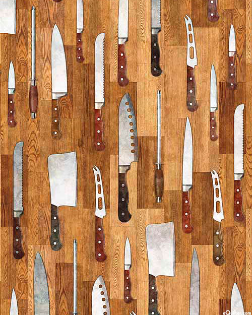 Sizzle & Spice - Chefs Knives - Peanut Brown - DIGITAL