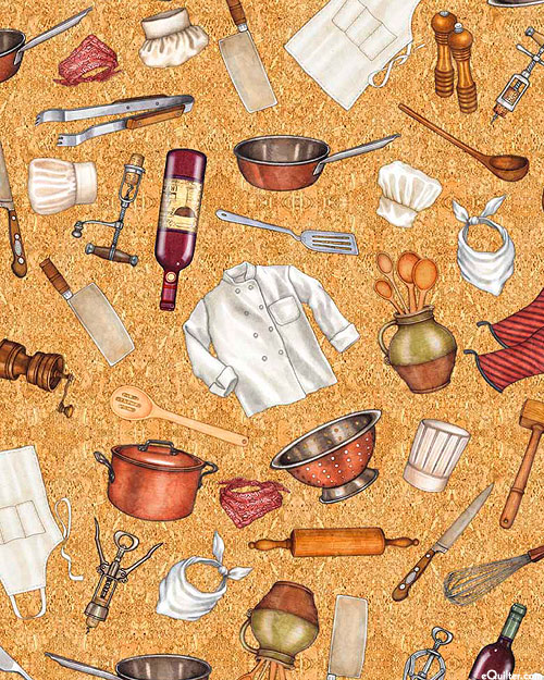 Sizzle & Spice - Culinary Arts - Cork Beige - DIGITAL