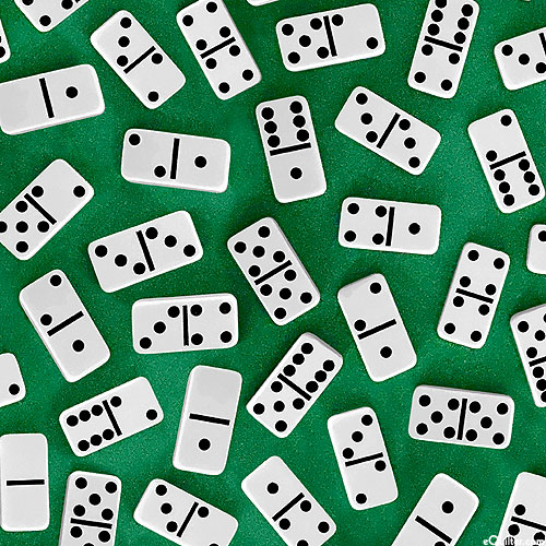 This & That - Domino Set - Hunter Green