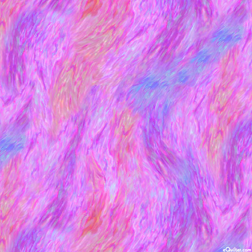 Unicorn Mystique - Opaline Brushstrokes - Cosmos Pink