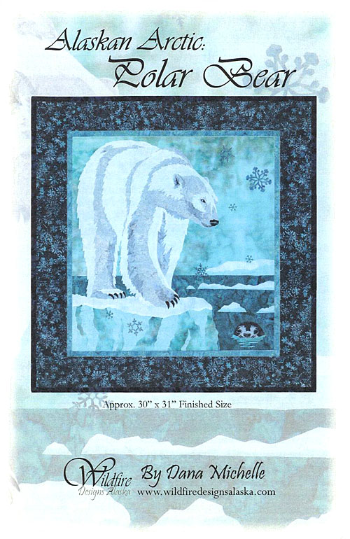 Alaskan Arctic: Polar Bear - Applique Pattern by Dana Michelle