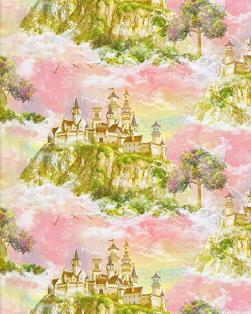 Princess Dreams - Cloud Castle - Rosie Pink - DIGITAL