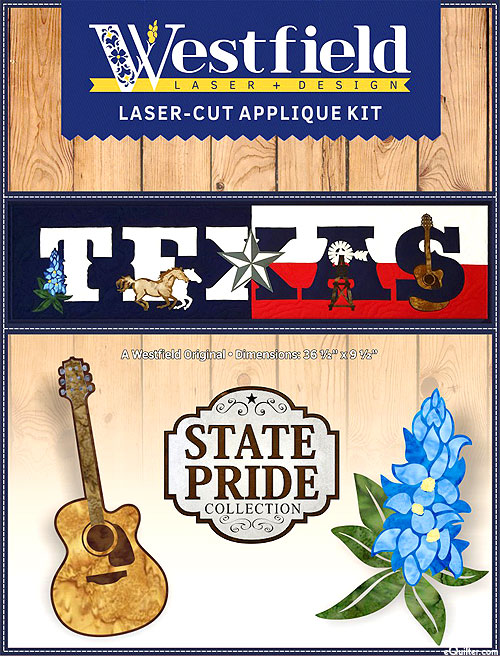State Pride - Texas Banner Kit & Pattern