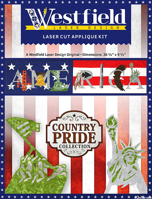Country Pride - America Banner Kit & Pattern