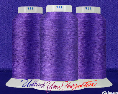 YLI Machine Quilting Thread - 40 wt - 3000 yd - Purple