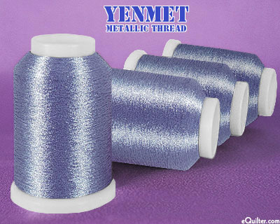 Yenmet Metallic Machine Thread - 1094 yd - Periwinkle
